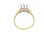 Weißgold-Ring mit Diamant-Solitaire