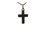 Collier - Platin mit Diamantanhänger "Kreuz"